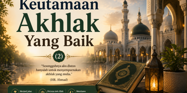 Keutamaan Akhlak yang Baik (2)